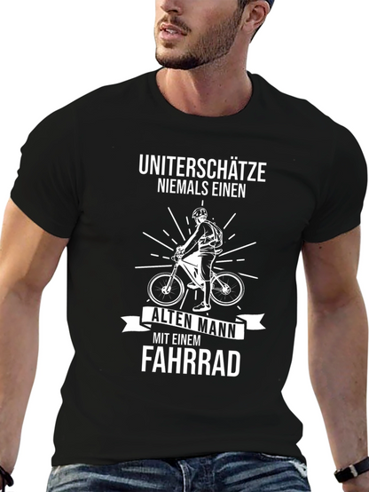 Old Man Bike T-Shirt: Dont Underestimate!