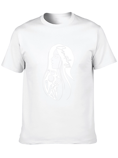 Cosmetology Graphic Tee - Black T-Shirt