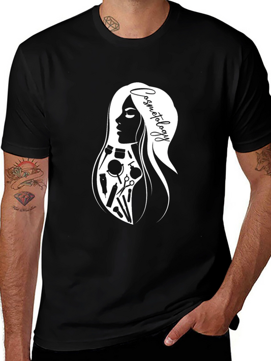 Cosmetology Graphic Tee - Black T-Shirt
