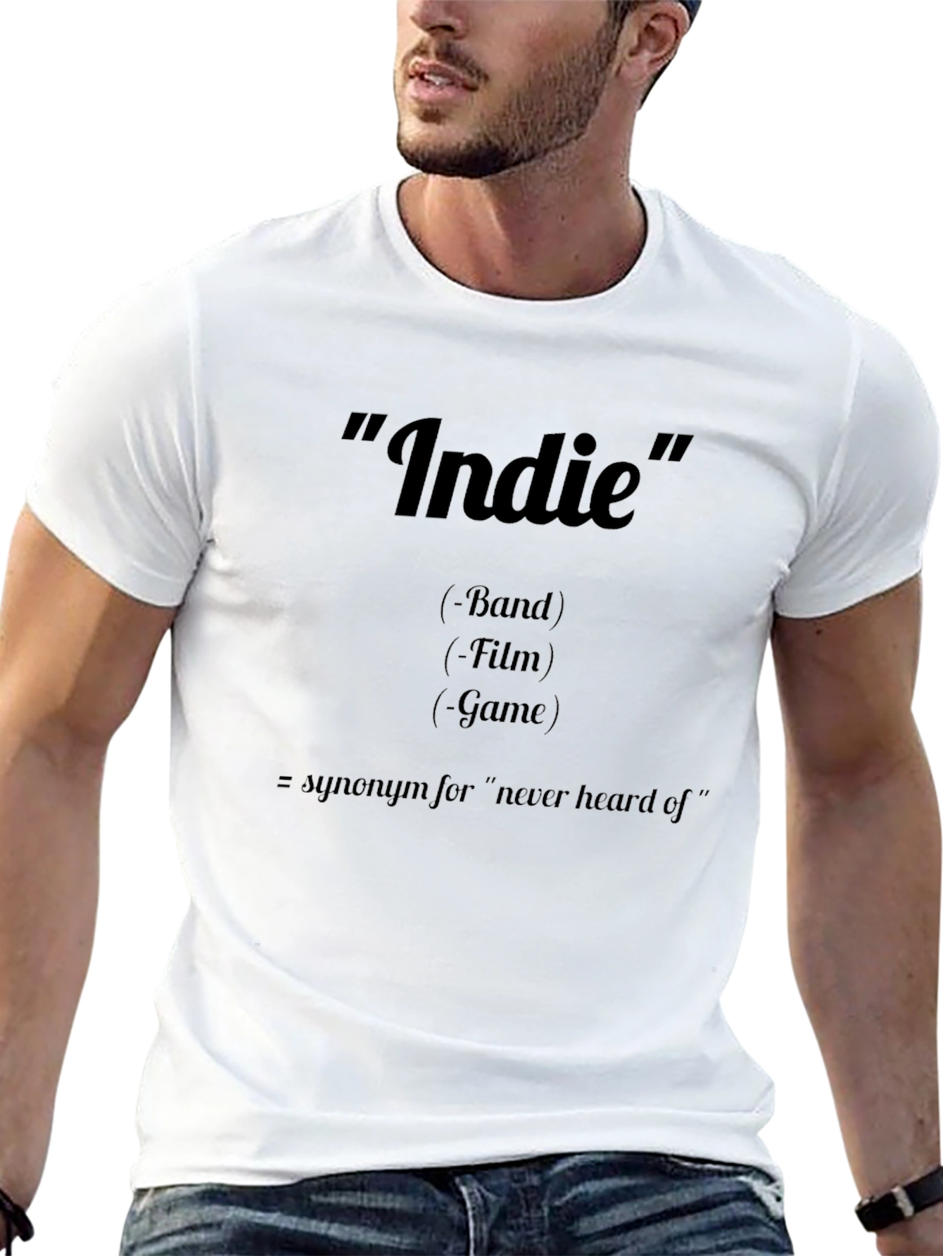Indie Definition T-Shirt: Band Film Game Tee
