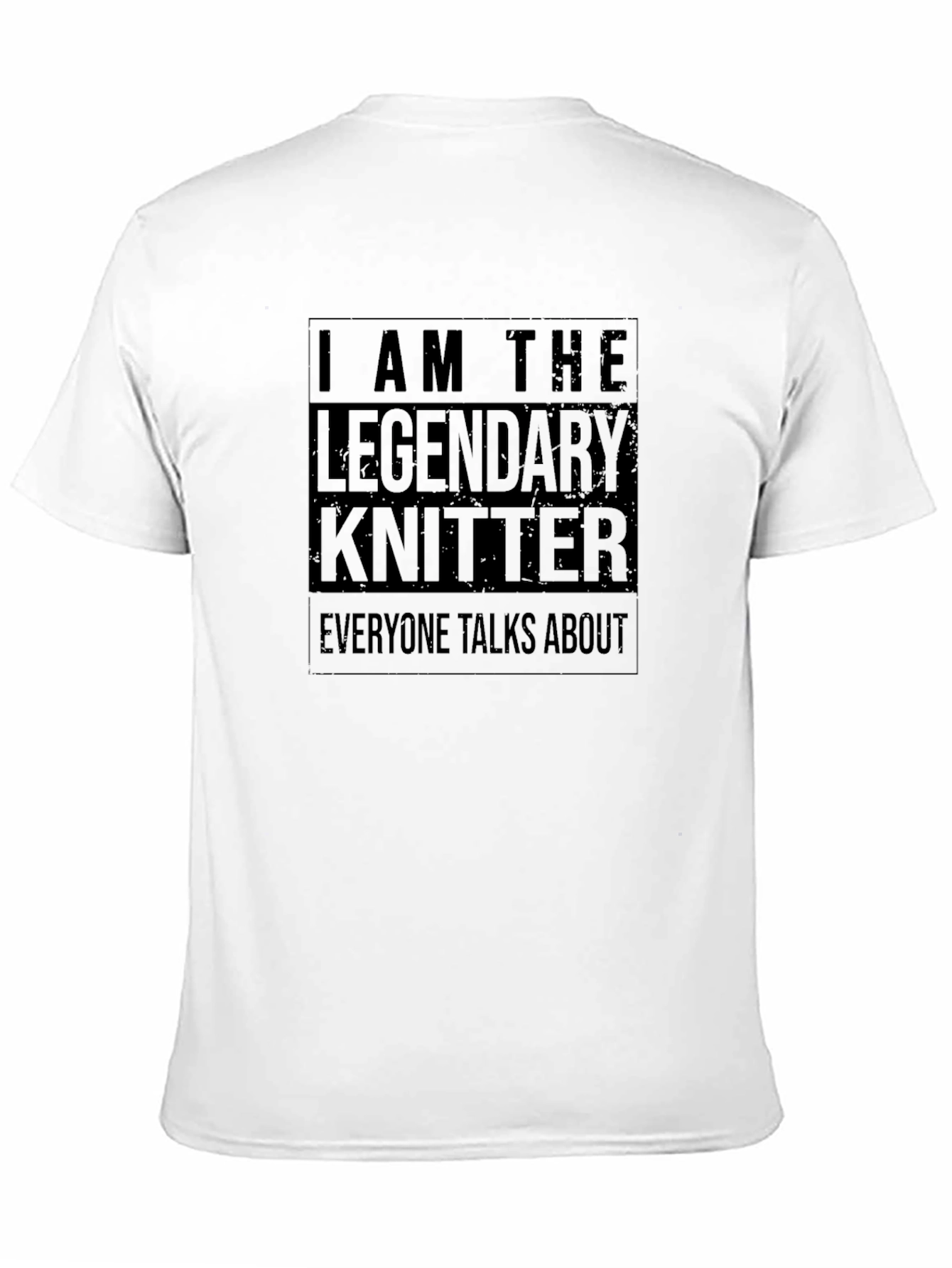 Legendary Knitter Graphic Tee - Soft & Stylish