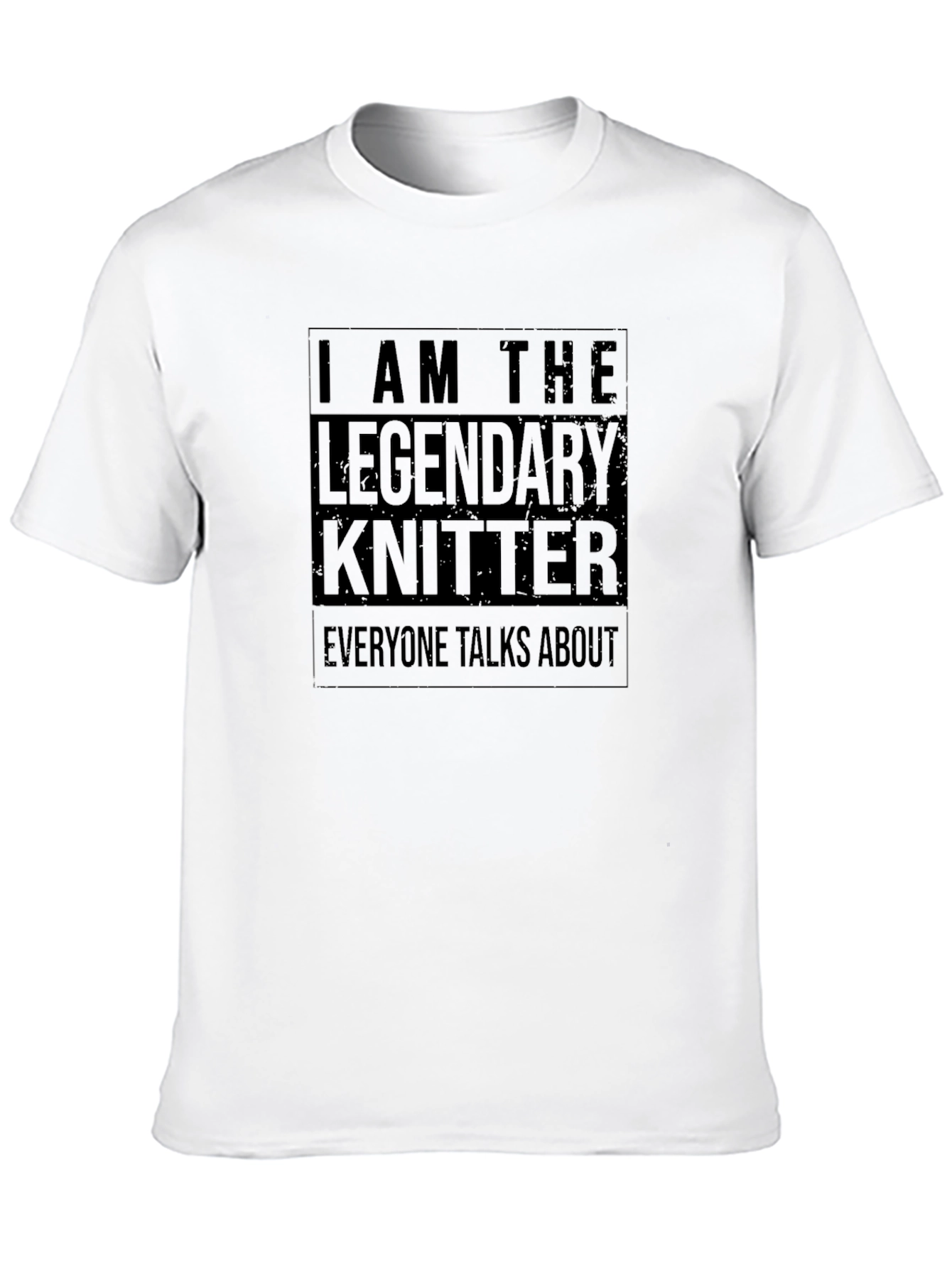 Legendary Knitter Graphic Tee - Soft & Stylish
