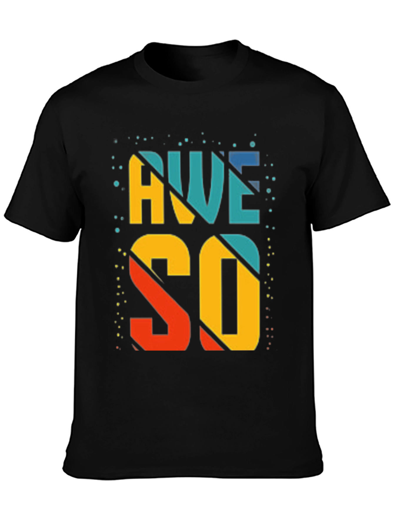 Awesome Graphic Tee - Modern Mens T-Shirt