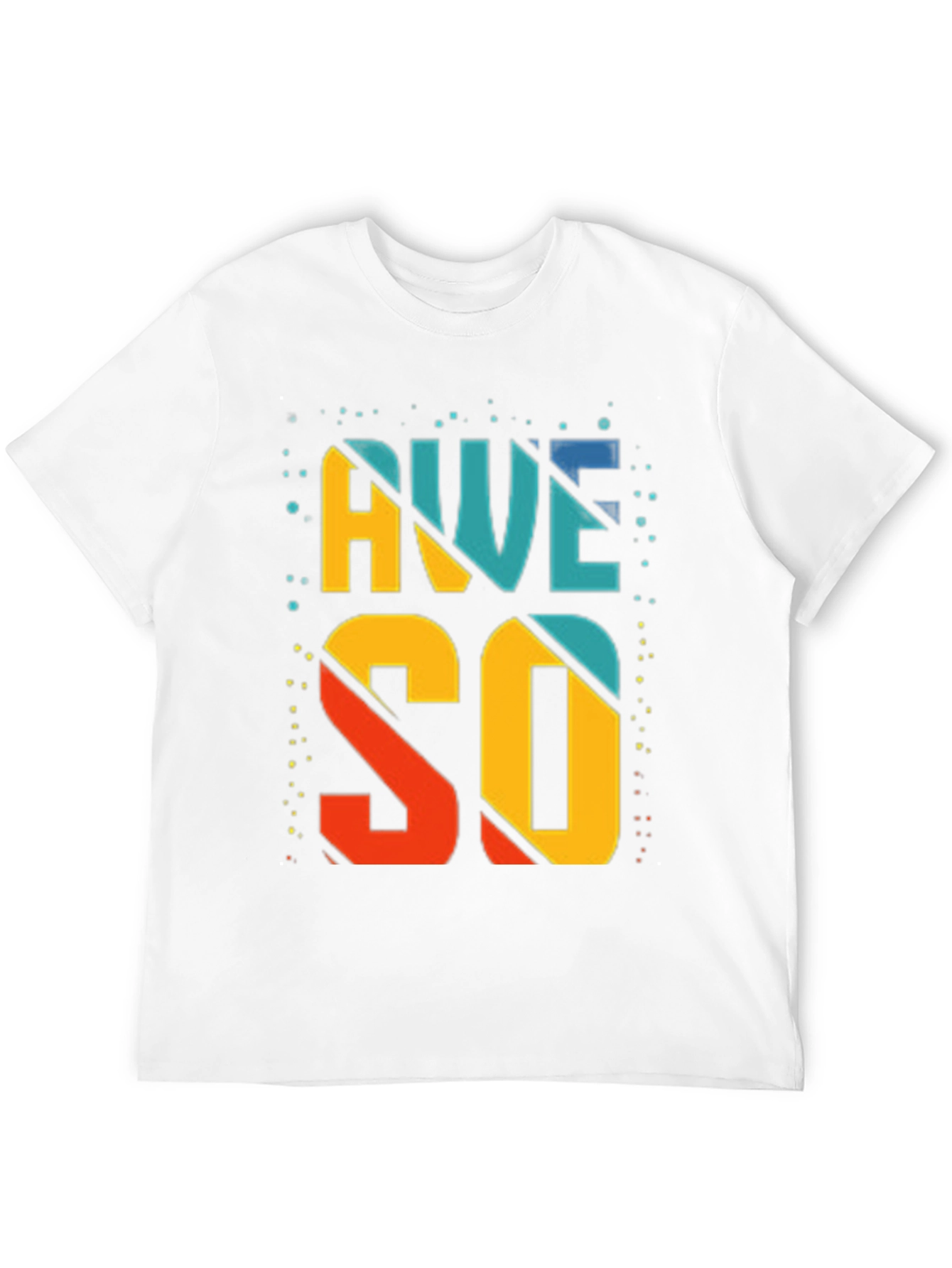 Awesome Graphic Tee - Modern Mens T-Shirt