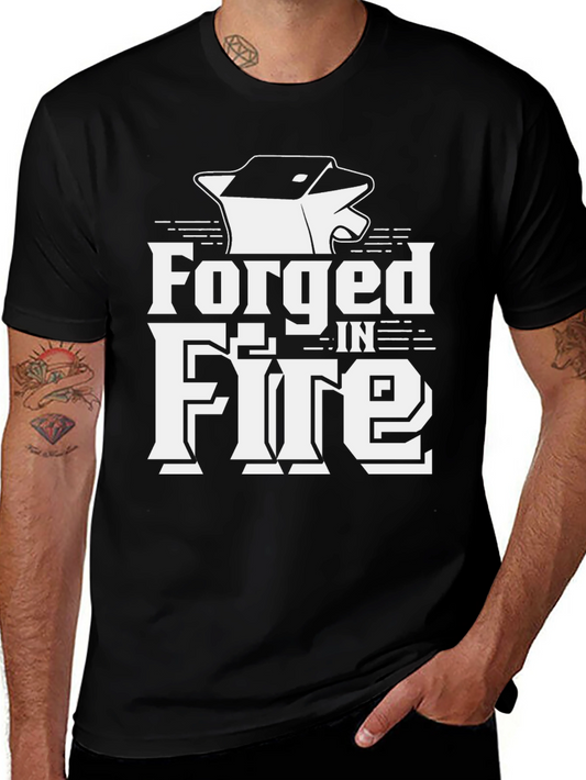 Forged in Fire Black Graphic T-Shirt