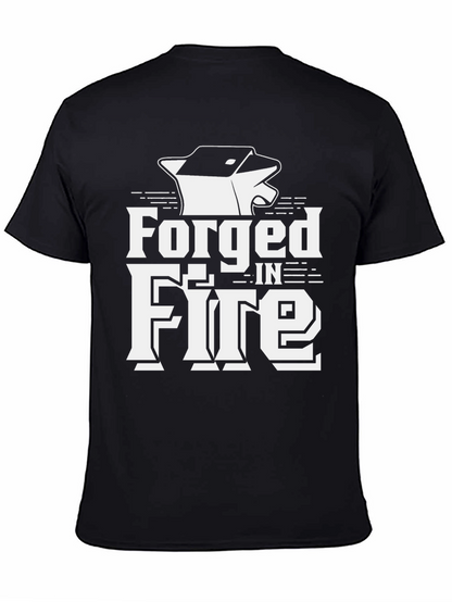 Forged in Fire Black Graphic T-Shirt