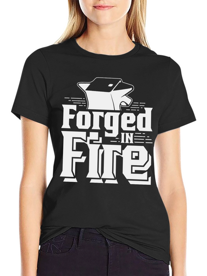 Forged in Fire Black Graphic T-Shirt