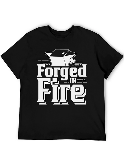Forged in Fire Black Graphic T-Shirt