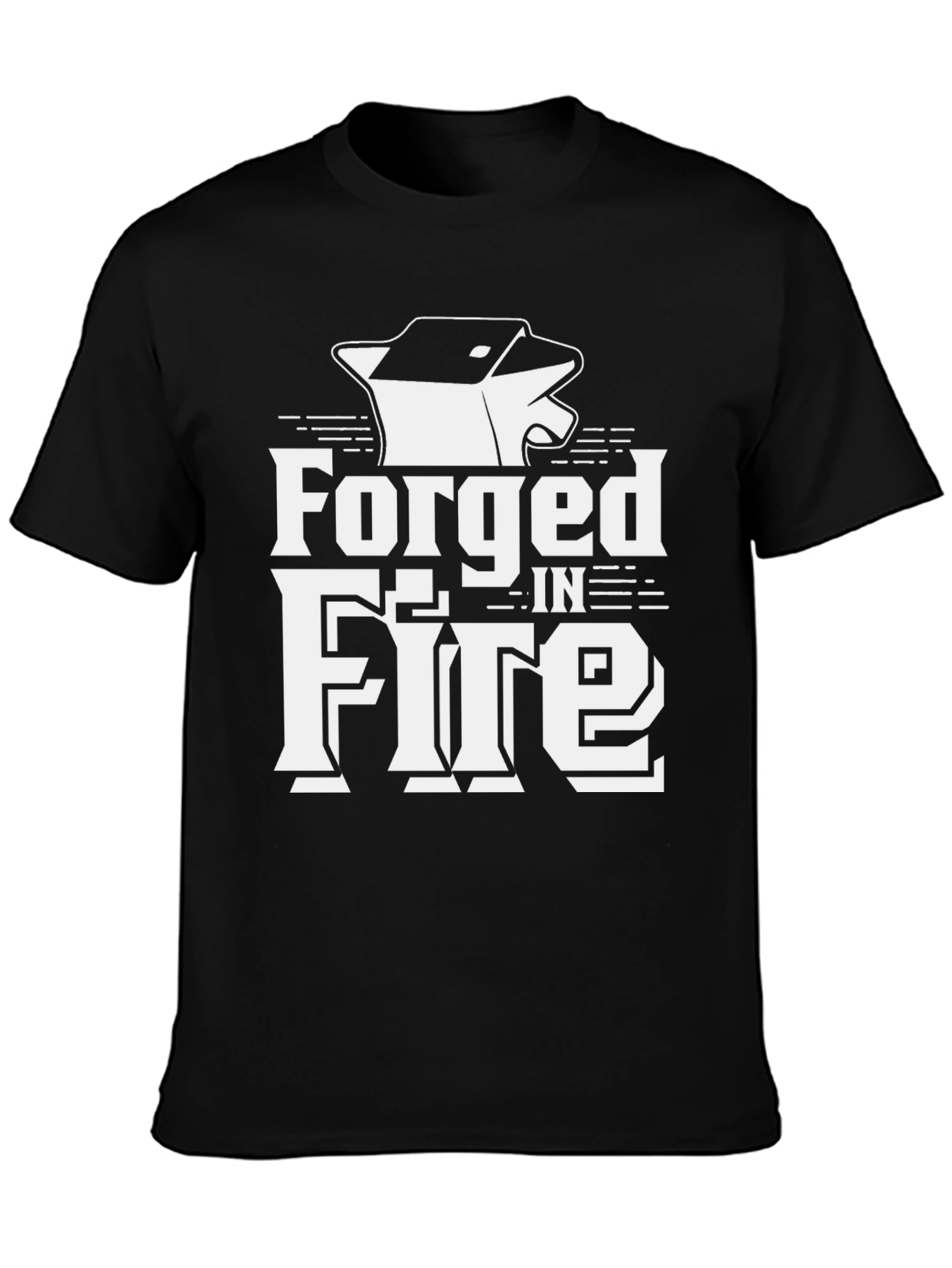 Forged in Fire Black Graphic T-Shirt