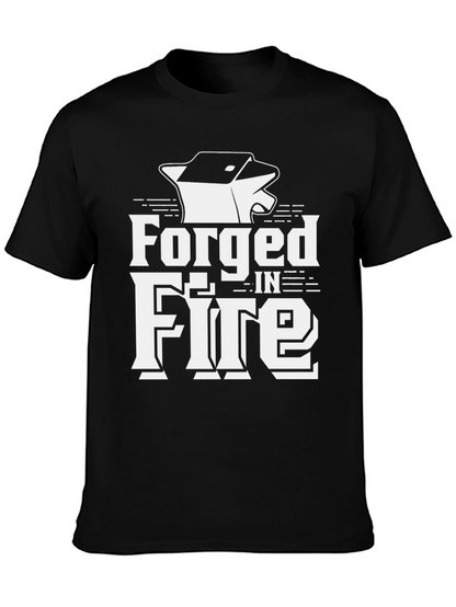 Forged in Fire Black Graphic T-Shirt