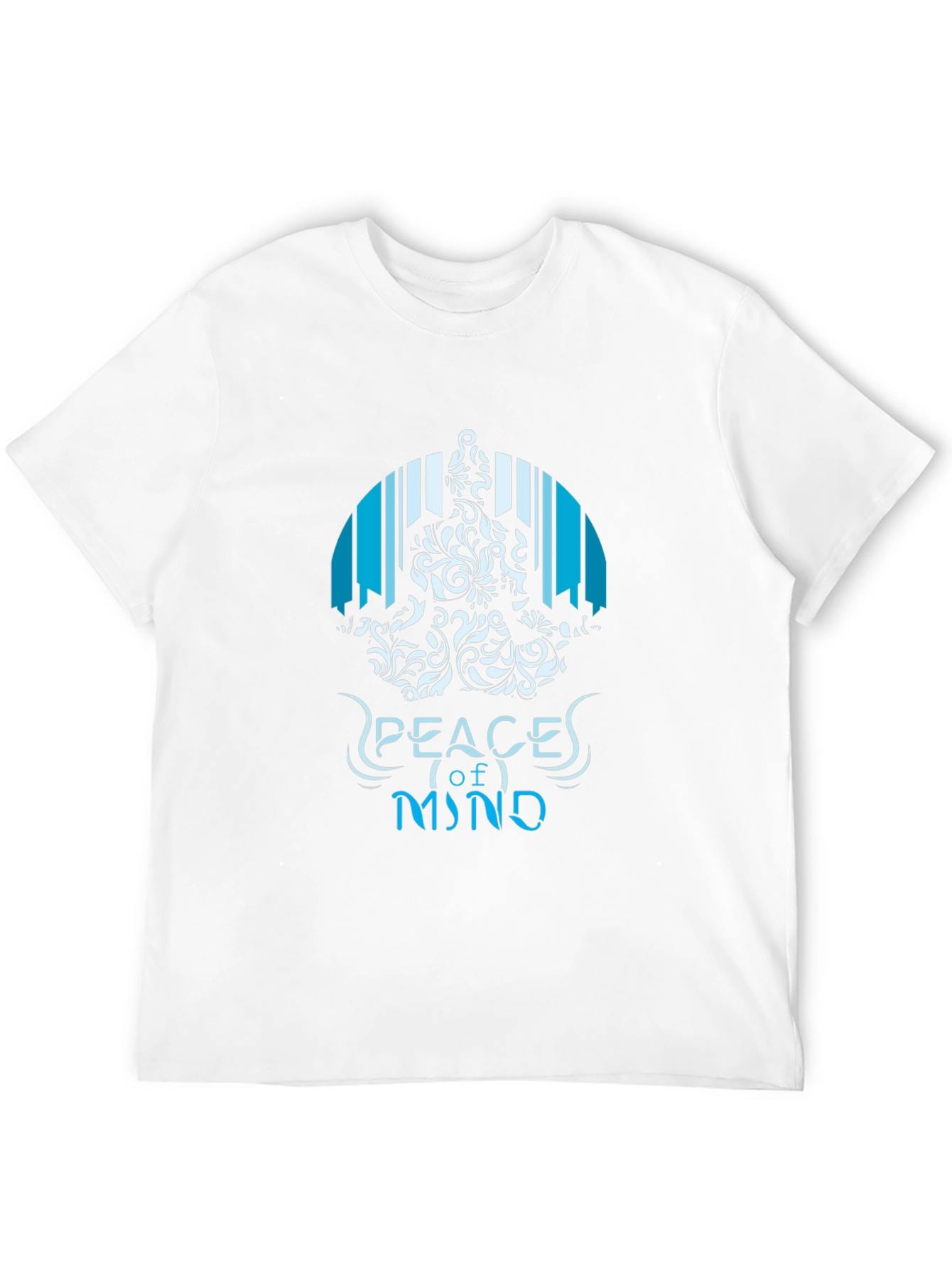 Peace of Mind Graphic T-Shirt - Mens Black Tee