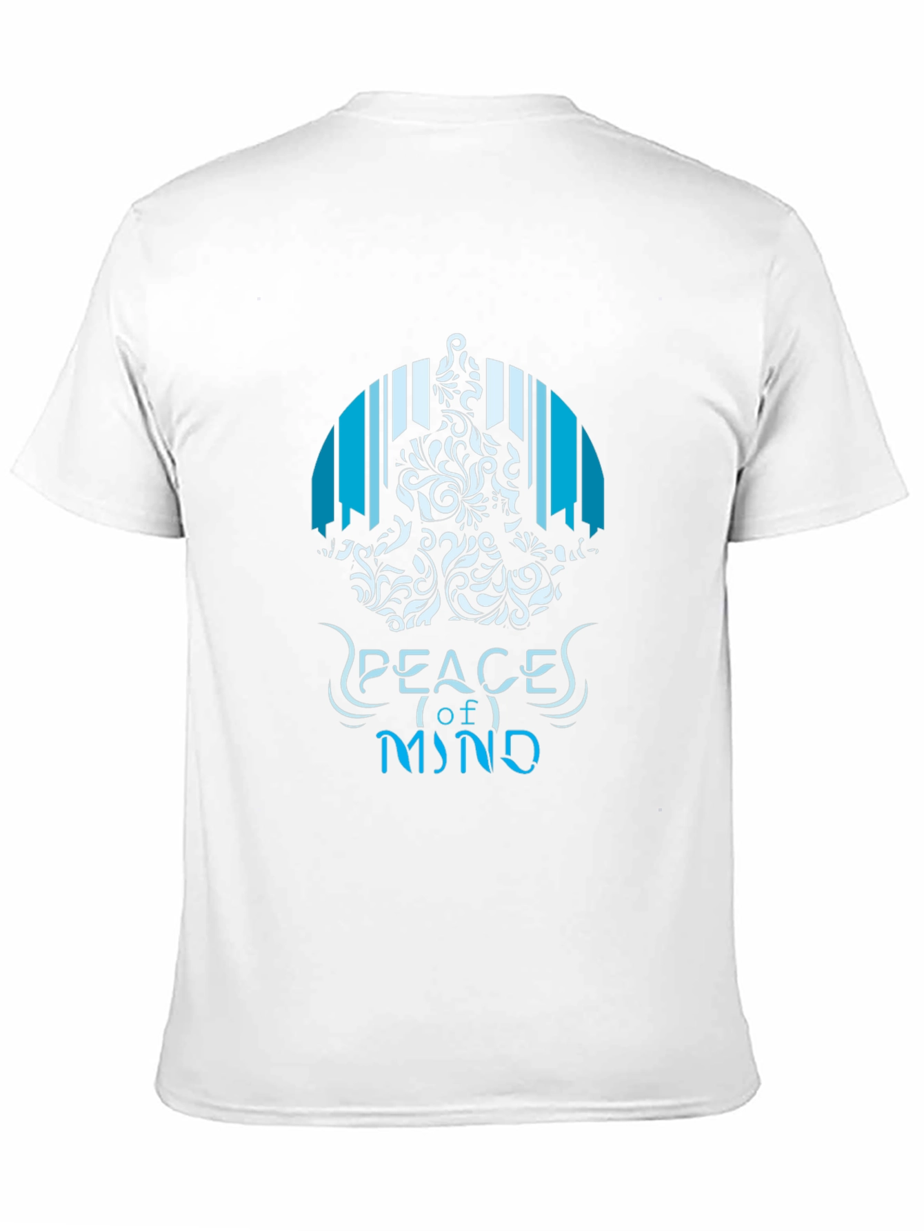 Peace of Mind Graphic T-Shirt - Mens Black Tee