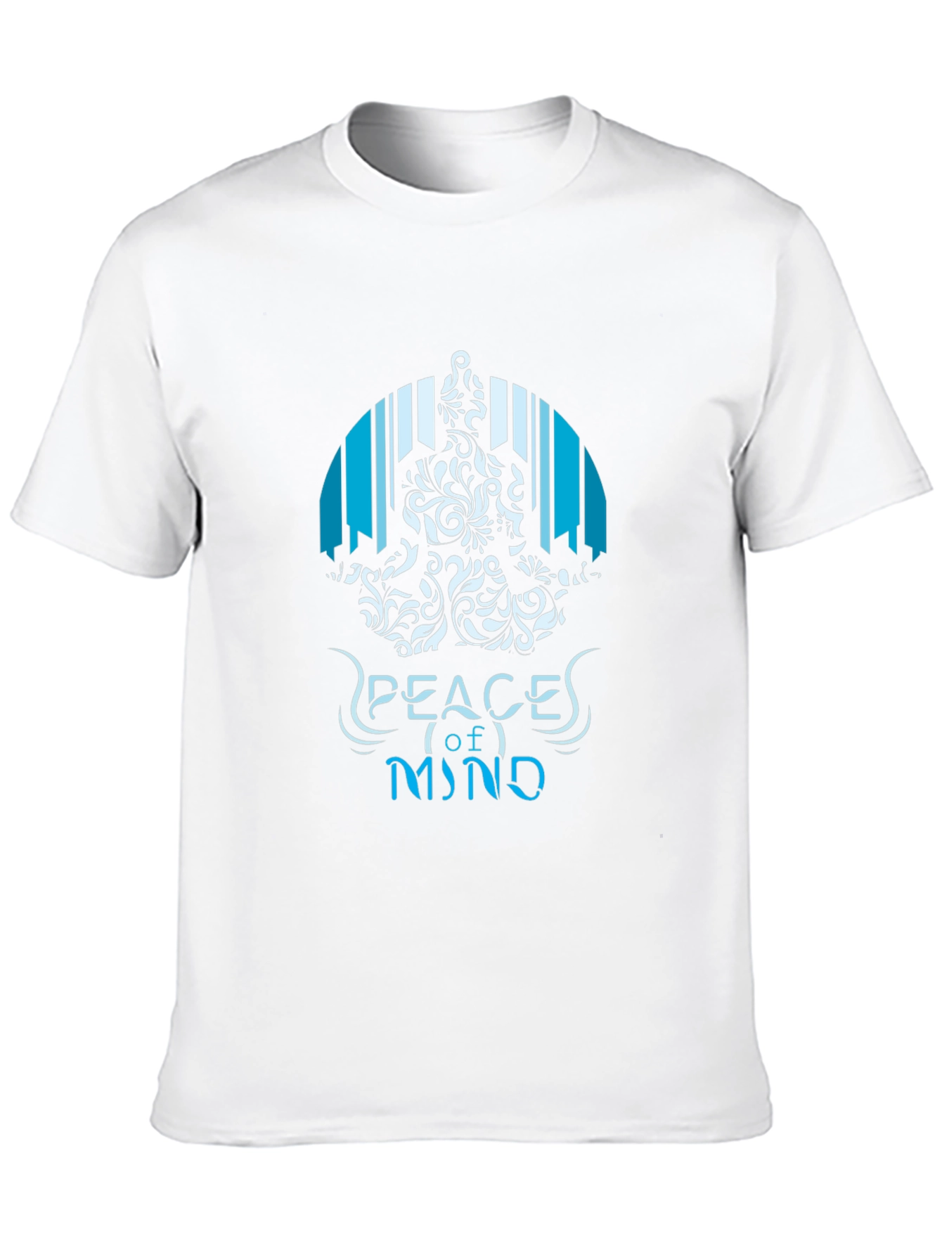 Peace of Mind Graphic T-Shirt - Mens Black Tee