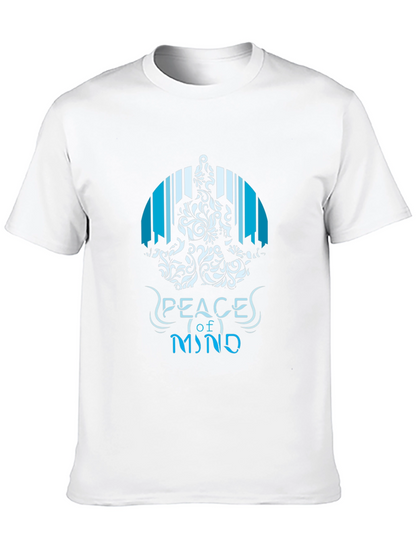Peace of Mind Graphic T-Shirt - Mens Black Tee
