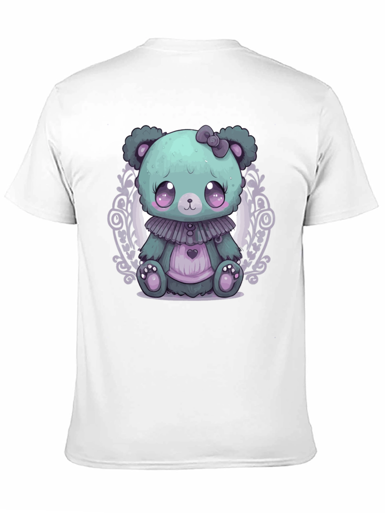 Cute Kawaii Pastel Goth Teddy Bear T-Shirt