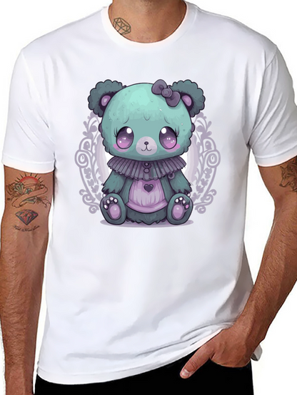 Cute Kawaii Pastel Goth Teddy Bear T-Shirt