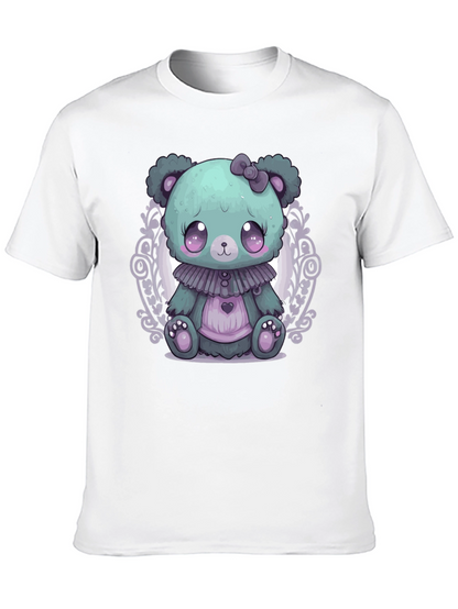 Cute Kawaii Pastel Goth Teddy Bear T-Shirt