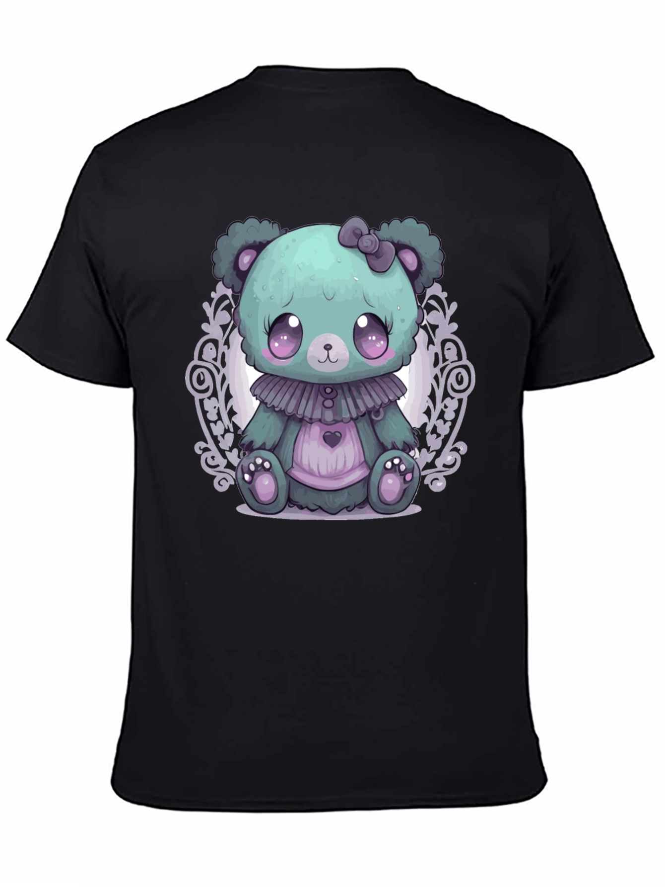Cute Kawaii Pastel Goth Teddy Bear T-Shirt