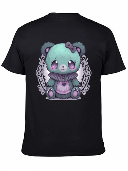 Cute Kawaii Pastel Goth Teddy Bear T-Shirt