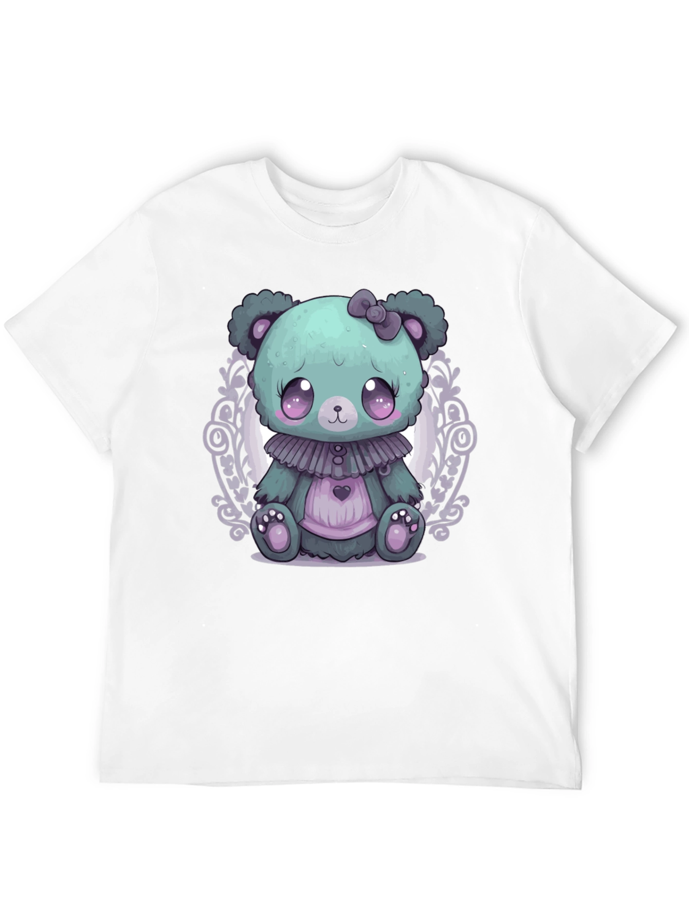 Cute Kawaii Pastel Goth Teddy Bear T-Shirt
