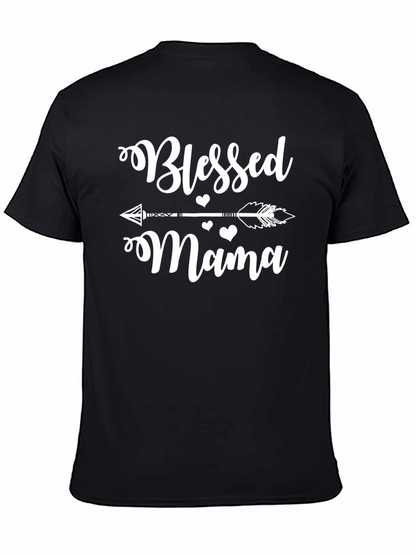 Blessed Mama T-Shirt - Cute Graphic Tee