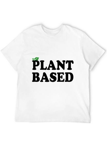 Plant Based Black Graphic Tee