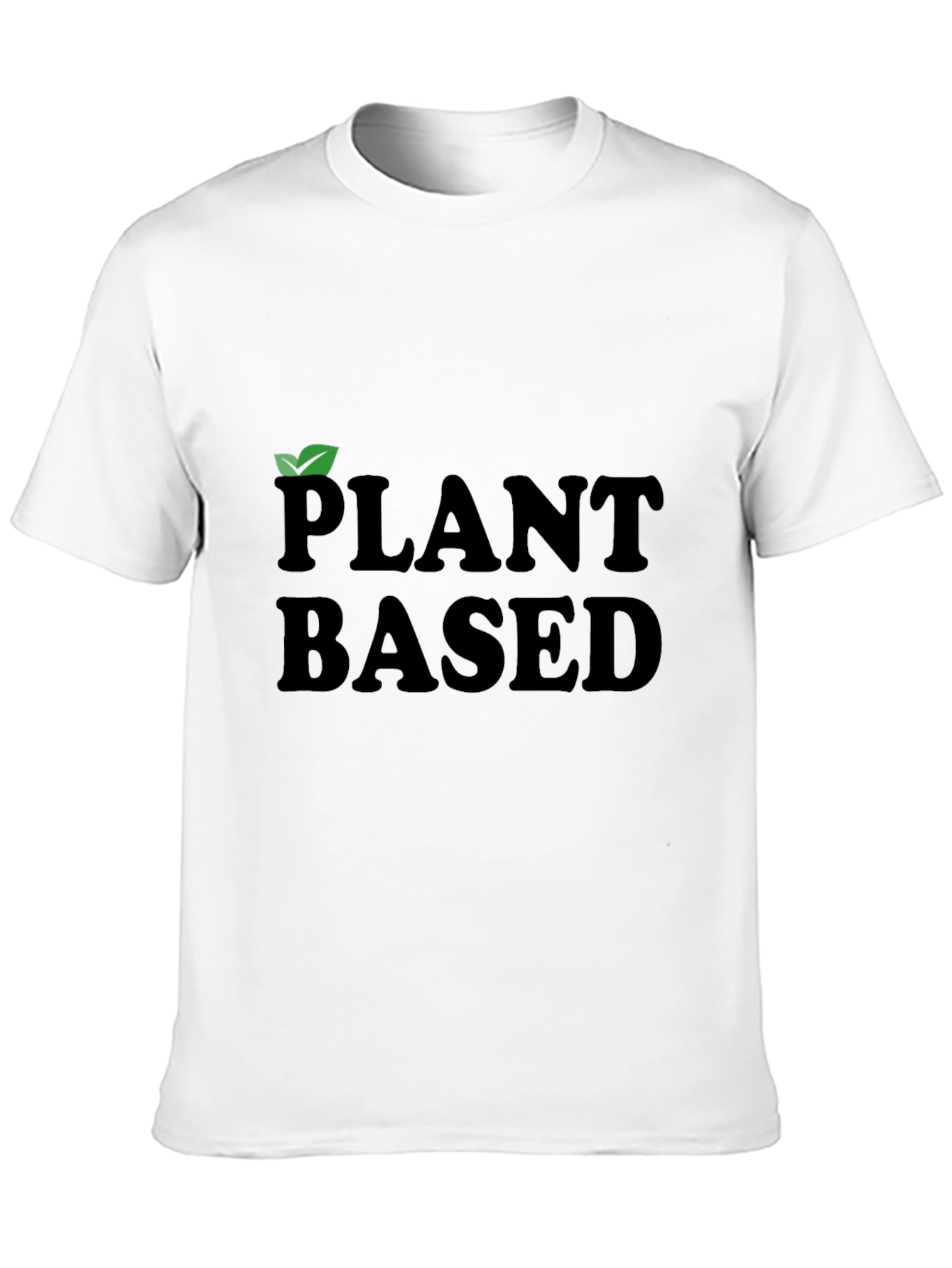 Plant Based Black Graphic Tee