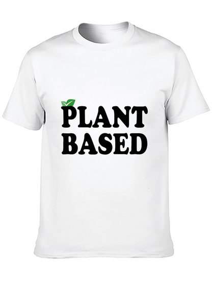 Plant Based Black Graphic Tee