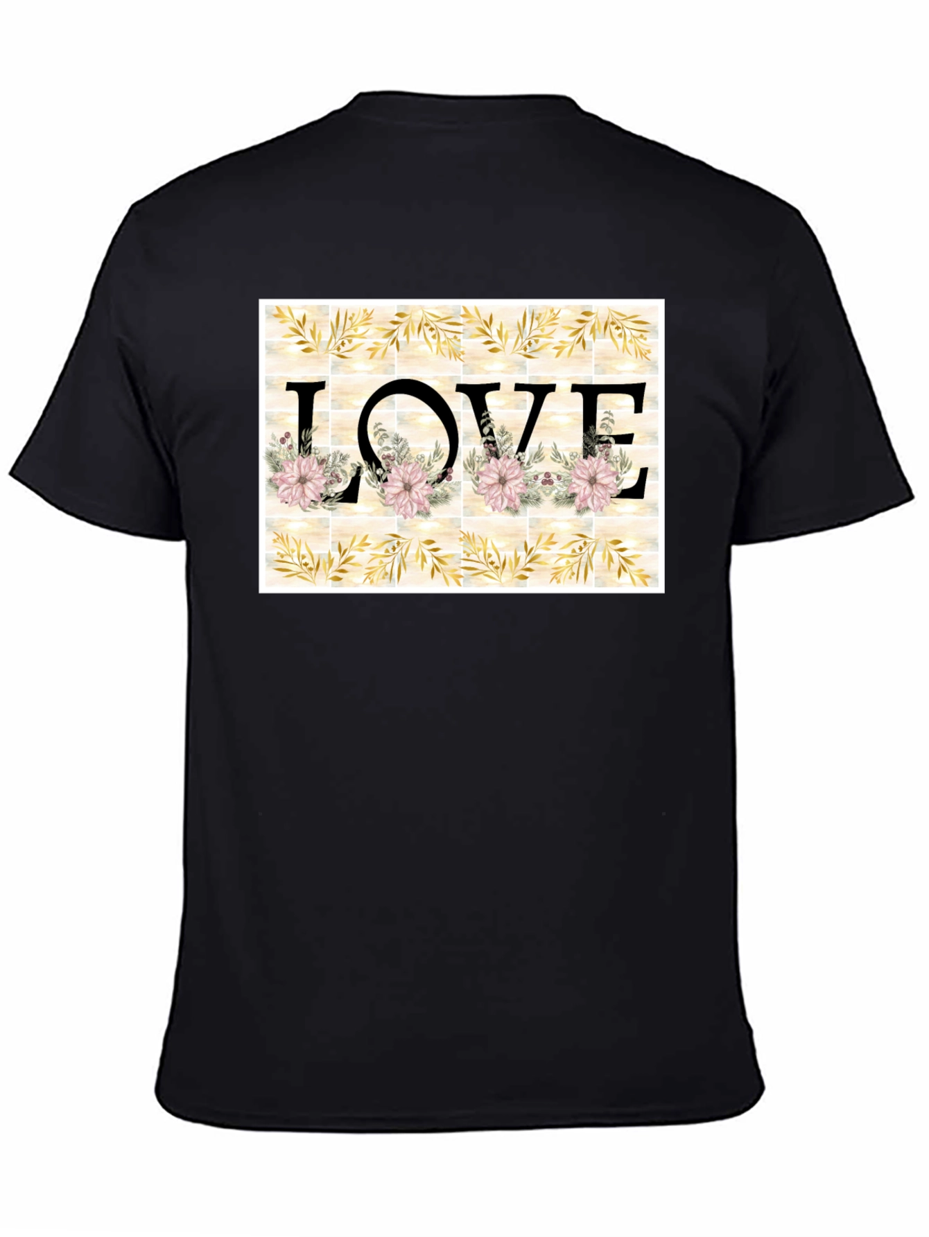 Floral LOVE Graphic T-Shirt