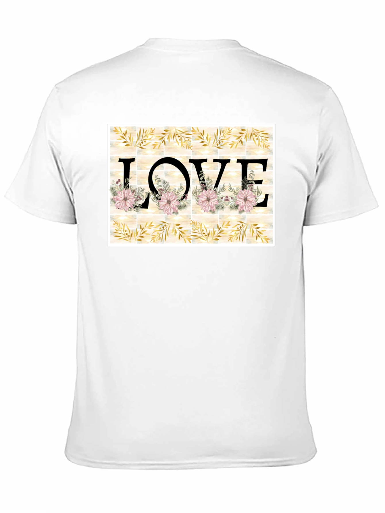 Floral LOVE Graphic T-Shirt