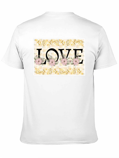 Floral LOVE Graphic T-Shirt