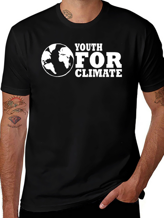 Youth for Climate T-Shirt - Eco-Friendly Activism