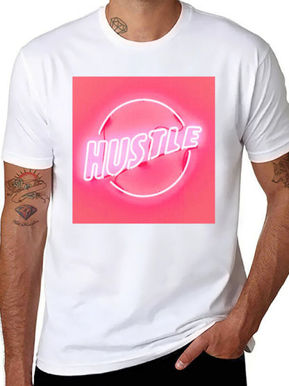 Neon Hustle Graphic Tee - Trendy Streetwear