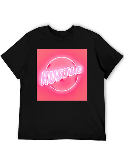 Neon Hustle Graphic Tee - Trendy Streetwear
