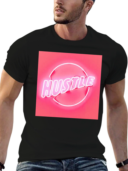 Neon Hustle Graphic Tee - Trendy Streetwear