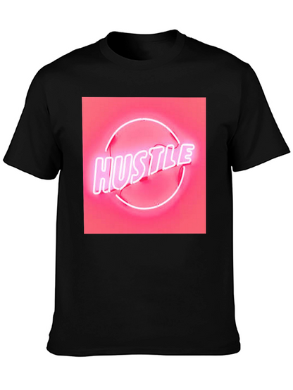 Neon Hustle Graphic Tee - Trendy Streetwear