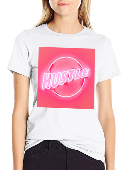Neon Hustle Graphic Tee - Trendy Streetwear