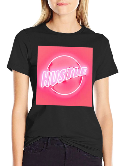 Neon Hustle Graphic Tee - Trendy Streetwear