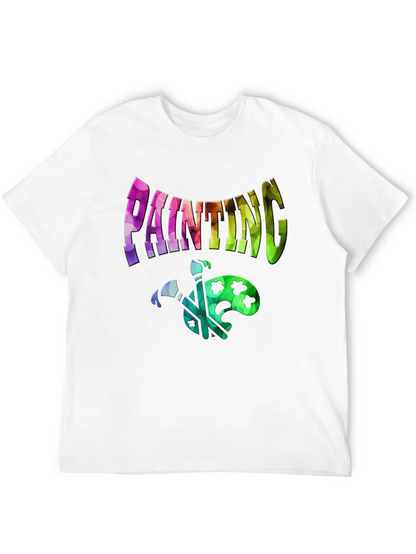 Painting Palette Black T-Shirt