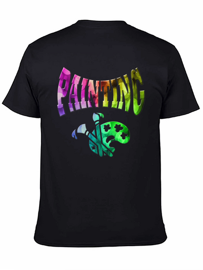 Painting Palette Black T-Shirt