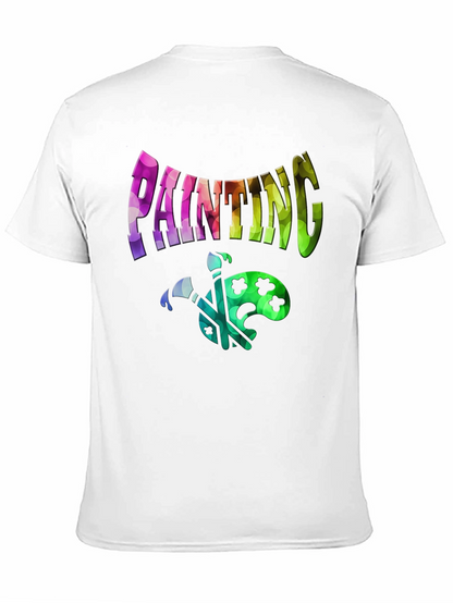Painting Palette Black T-Shirt