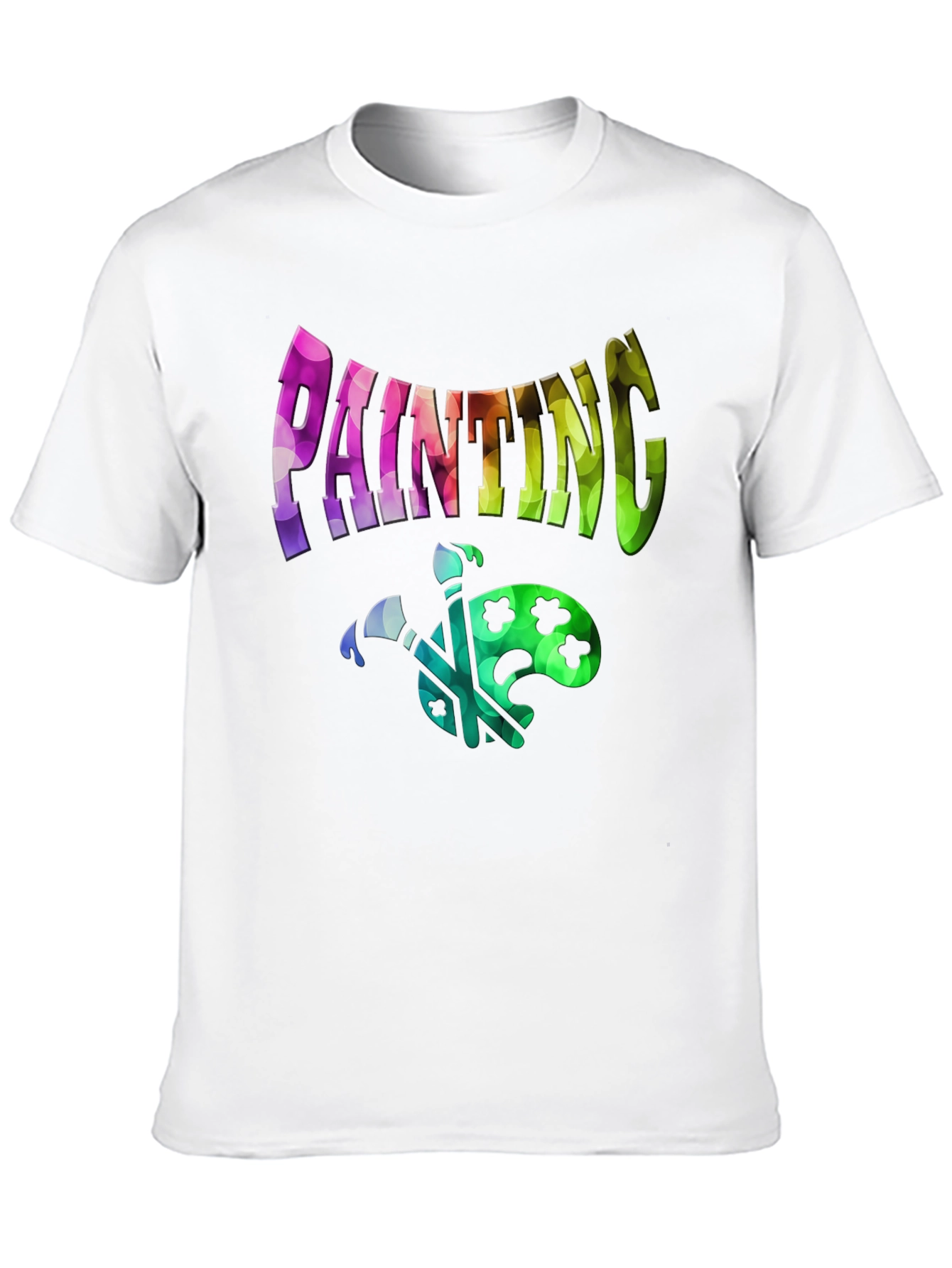 Painting Palette Black T-Shirt