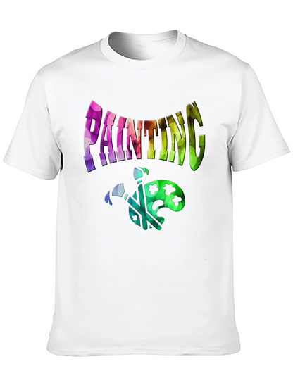Painting Palette Black T-Shirt