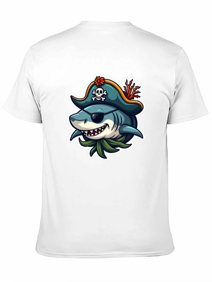 Pirate Shark Graphic T-Shirt