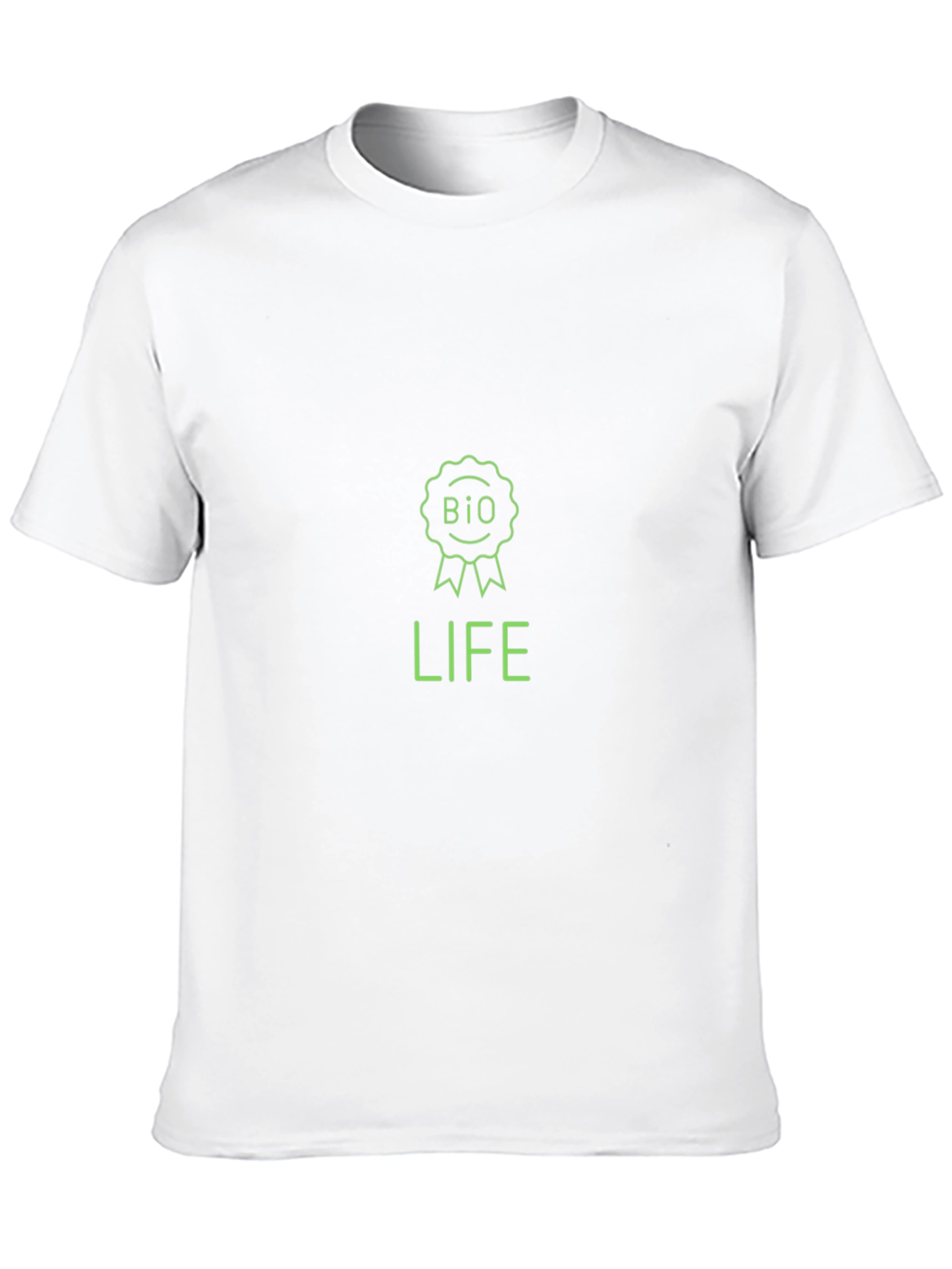 Bio Life Black T-Shirt - Eco Friendly Design