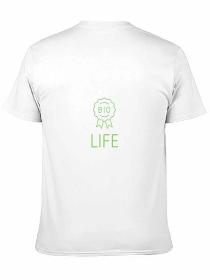 Bio Life Black T-Shirt - Eco Friendly Design