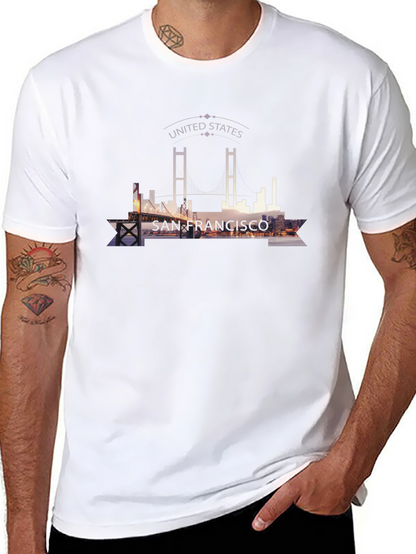 San Francisco Skyline Graphic T-Shirt