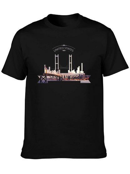 San Francisco Skyline Graphic T-Shirt