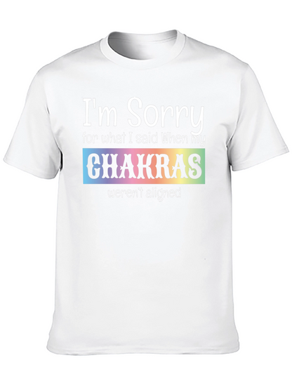 Funny Chakra Alignment Graphic T-Shirt