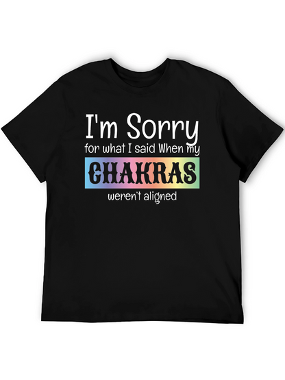Funny Chakra Alignment Graphic T-Shirt